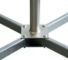 PremiumX SAT Balkonständer 4x50x50cm Stahl 1m Mast Produktbild-Vorschau 6