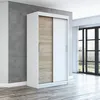 Schwebetürenschrank, 2-türig Schrank! Moderne Garderobe für Produktbild-Vorschau 1