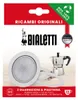 Bialetti, Metall, Weiß, 5 x 5 x 1 cm, 3 12 Tassen Rot Produktbild-Vorschau 4