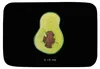 Mr. & Mrs. Panda fußmatte bad Avocado Kern - Schwarz - Produktbild-Vorschau 1