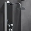 HOME DELUXE - Duschpaneel - DIVE Schwarz - Maße: 150 x 25 x Produktbild-Vorschau 3