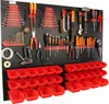 botle® Werkzeugwand Lochwand aus Metall, Stapelboxen + Produktbild-Vorschau 1