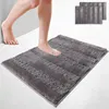 VOUNOT® 2er-Set Chenille Badematte Rutschfeste, Mikrofaser Produktbild-Vorschau 1