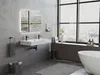 Aqua Bagno Loft Air Keramik Doppelwaschtisch 100cm Doppel Produktbild-Vorschau 5