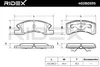 RIDEX 402B0595 Bremsbeläge Satz Vorne für MITSUBISHI Mirage Produktbild-Vorschau 8