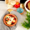 Mini casseruola, set di 4, 150 ml, vari colori, terracotta Anteprima dell’immagine prodotto 11