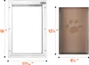 SucceBuy Porta per animali domestici, telaio in alluminio Anteprima dell’immagine prodotto 8