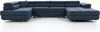 NABBI Ecksofa U mit Zerlegung Rossano U L - schwarz (Sawana Produktbild-Vorschau 16
