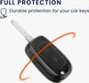 kwmobile Schlüsselhülle für Renault Dacia 2-Tasten Funk Produktbild-Vorschau 3