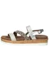 Lazamani Sandalette Metallic Produktbild-Vorschau 4