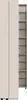 A tall, narrow cabinet with two doors, one of which is slightly ajar, revealing shelves inside. The cabinet is shown from the front and slightly to the side. Produktbild-Vorschau