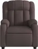 vidaXL Relaxsessel Dunkelbraun Stoff Produktbild-Vorschau 6