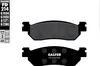 Bremsbeläge Galfer Organisch 1x vorne für Yamaha TW Produktbild-Vorschau 1