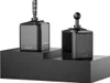 Two black shifters are displayed on black pedestals against a white background. Produktbild-Vorschau
