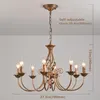 8 appliques murales de style français, lustre en bronze, Voir les images du produit 3