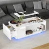 Tavolino Sweiko 100x50x40cm Tavolino regolabile in altezza Anteprima dell’immagine prodotto 18