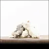 A pile of dried rabbit feet on a wooden surface. Produktbild-Vorschau
