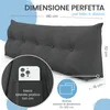 Cuscino per schienale ELONEO largo 140 cm, cuscino a cuneo Anteprima dell’immagine prodotto 3