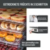 KitchenQuality Déshydrateur alimentaire Sécher les fruits, Voir les images du produit 4