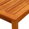 A close-up view of the corner of a wooden table, showing the grain and construction. Náhľad obrázku produktu