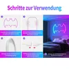Instructions for installing a neon light. Produktbild-Vorschau