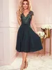 Numoco Spitzenkleid für Damen Linda grün L Produktbild-Vorschau 9