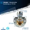 tecuro Wandscheibe mit Innengewinde Rp 1/2 Zoll x 1/2 Zoll Produktbild-Vorschau 4