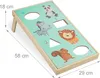 Jeu de cornhole Relaxdays, 10 sacs de fèves, jeu de Voir les images du produit 4