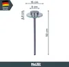 MeLiTec Solar Gartenleuchte SO13, LED-Gartenlampe aus Produktbild-Vorschau 6