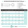AG-BOX Sechskantschrauben M8 X 110 mit Schaft DIN 931 Produktbild-Vorschau 2