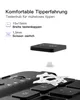 Inateck KB004 black 360° Bluetooth-Tastatur-Hülle für iPad Anteprima dell’immagine prodotto 9