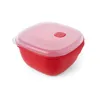 Mikrowellengeschirr Set 2x Mikrowellen Dampfgarer 1,5 & Produktbild-Vorschau 3