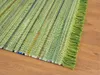 Alfombra de algodón trenzado a mano, verde/multicolor, 140 Vista previa de la imagen del producto 5