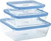 Sada sklenených nádob na uchovávanie potravín PYREX Zero Náhľad obrázku produktu 1