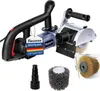 Satiniermaschine Bürstenschleifer 1500 W inkl. Stahldraht & Produktbild-Vorschau 1
