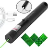 Zielony wskaźnik laserowy USB - metalowa obudowa - do Podgląd zdjęcia produktu 2