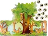 XXL Puzzle Nuki & Friends, 54 teilig inkl. 4 Spielfiguren Produktbild-Vorschau 2