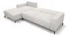 VENASI Ecksofa mit Schlaffunktion Aspen, Beige Cordstoff, Produktbild-Vorschau 5