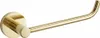 A gold toilet paper holder mounted on a wall. Produktbild-Vorschau