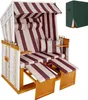 Strandkorb Sylt 115 x 158 x 78 cm Produktbild-Vorschau 1