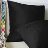 Lionmood Premium Samt Kissenbezug Schwarz 50x50cm -1er- Produktbild-Vorschau 1