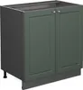 Küchenunterschrank Vicco Fame-Line Grün-Gold Landhaus 80 cm Produktbild-Vorschau 1