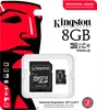 SD MicroSD Card   8GB Kingston SDHC     (Class10) w.A A1 Anteprima dell’immagine prodotto 2