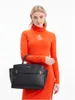 Elegante Damenhandtasche Schwarz aus Recyceltem Material Produktbild-Vorschau 10