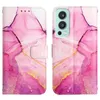 OnePlus Nord 2 5G Hülle, Marmor Motiv Kunstleder Tasche Produktbild-Vorschau 2
