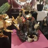 formano Dekofigur Affe 33 cm sitzend  Handbemalte Polyresin Produktbild-Vorschau 5