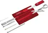 Victorinox SWISSCARD rot transparent Produktbild-Vorschau 4