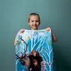 Asciugamano Disney Frozen 2 Elsa, Anna, Kristoff e Olaf 70 Anteprima dell’immagine prodotto 6