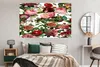 MuchoWow® Poster Blumen - Rosa - Weiß - Strauch 180x120 cm Produktbild-Vorschau 4