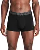 A man wearing black Under Armour boxer shorts. Náhled obrázku produktu